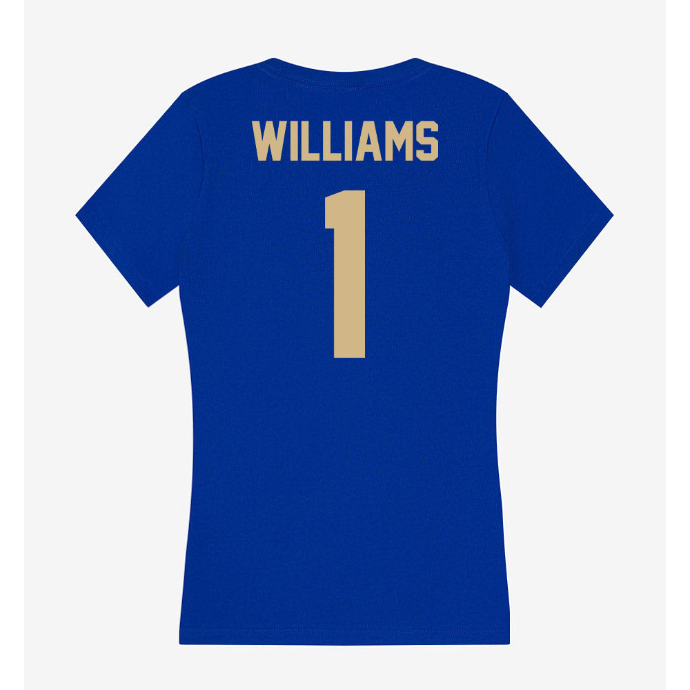 Tulsa - NCAA Football : Zach Williams - Women's V-Neck T-Shirt-1