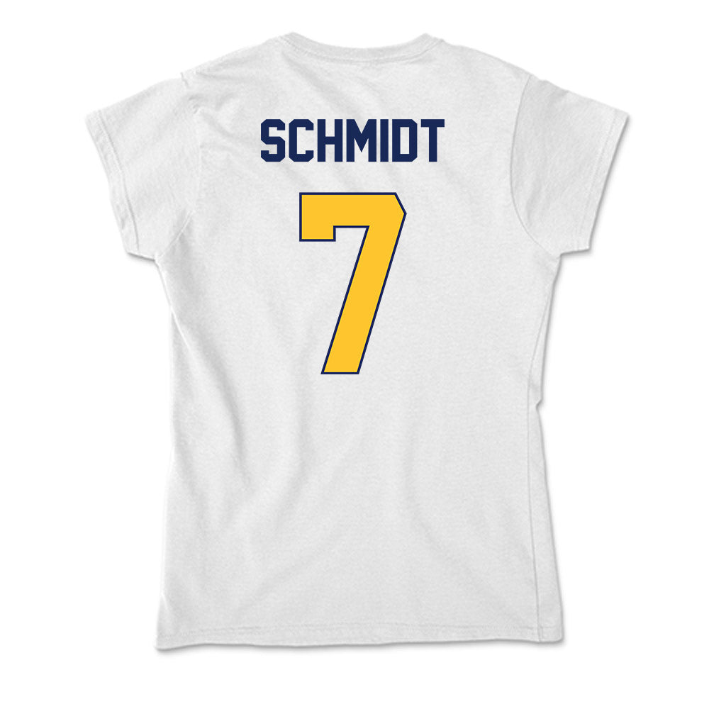 Marquette - NCAA Women's Volleyball : Keira Schmidt - Classic Shersey Soft Style Women’s T-Shirt-1