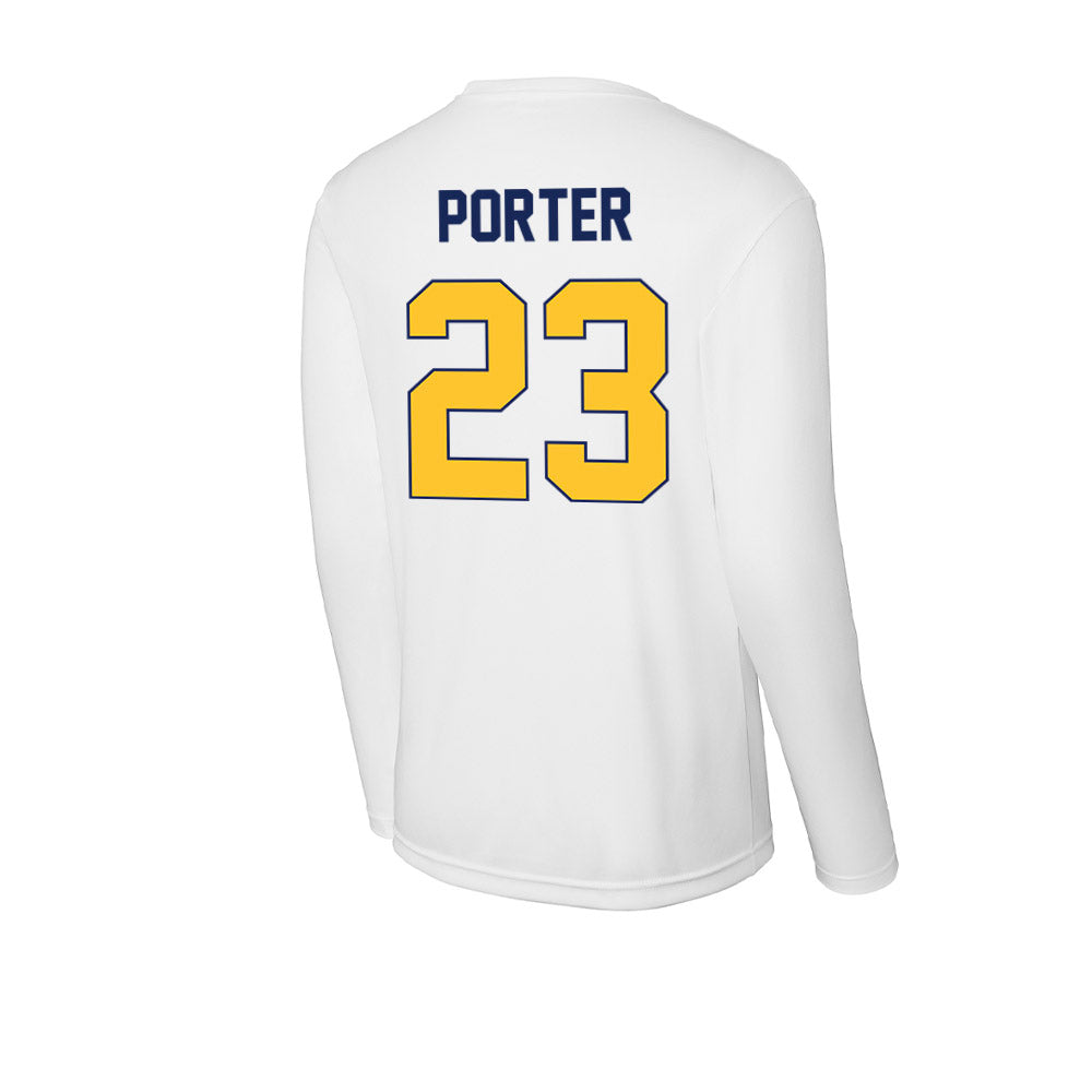 Marquette - NCAA Women's Basketball : Olivia Porter - Classic Shersey Activewear Long Sleeve T-Shirt-1