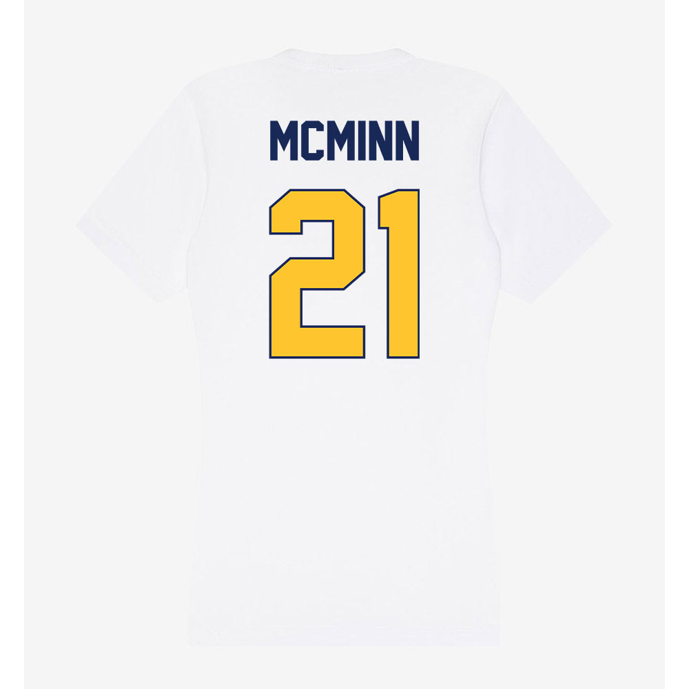 Marquette - NCAA Women's Soccer : Kiley McMinn - Women's V-Neck T-Shirt-1