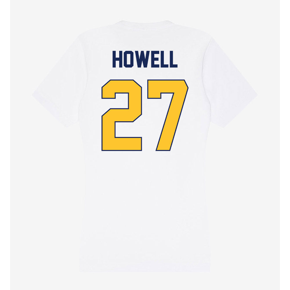 Marquette - NCAA Women's Lacrosse : Jillian Howell - Women's V-Neck T-Shirt-1