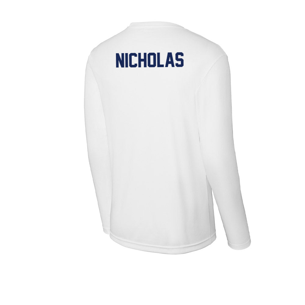 Marquette - NCAA Women's Swimming & Diving : Lilly Nicholas - Classic Shersey Activewear Long Sleeve T-Shirt-1