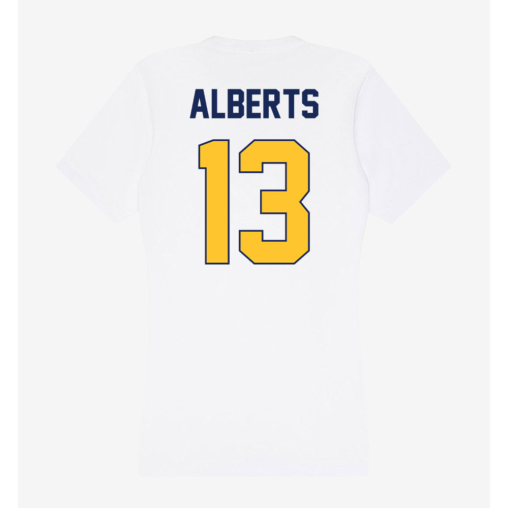 Marquette - NCAA Women's Soccer : Adrianna Alberts - Classic Shersey Women's V-Neck T-Shirt-1
