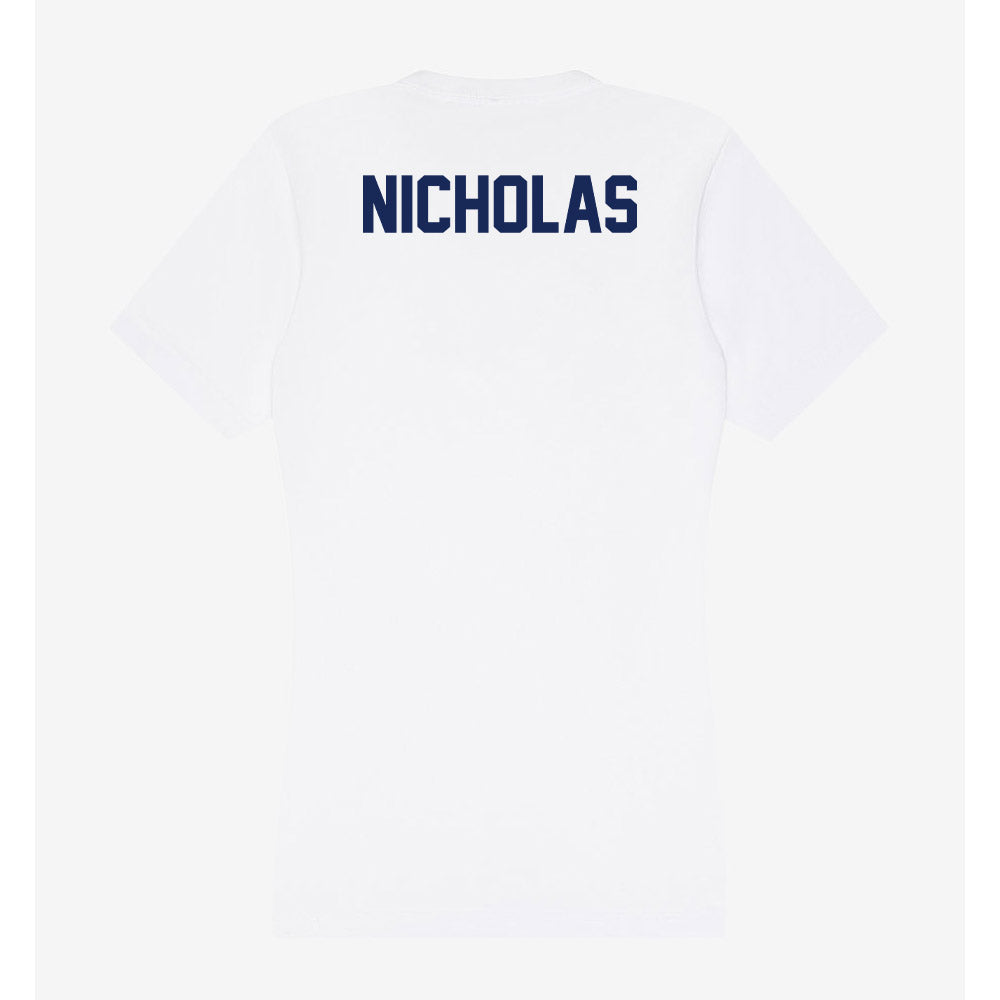Marquette - NCAA Women's Swimming & Diving : Lilly Nicholas - Classic Shersey Women's V-Neck T-Shirt-1