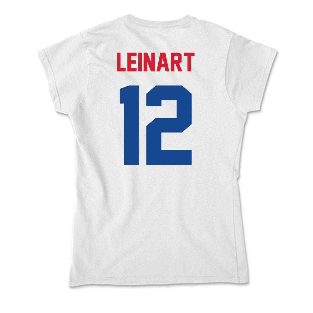SMU - NCAA Football : Cole Leinart - Soft Style Women’s T-Shirt-1