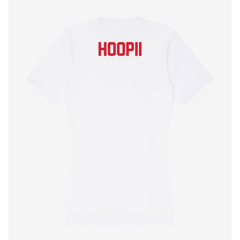SMU - NCAA Football : Abel Hoopii - Women's V-Neck T-Shirt-1