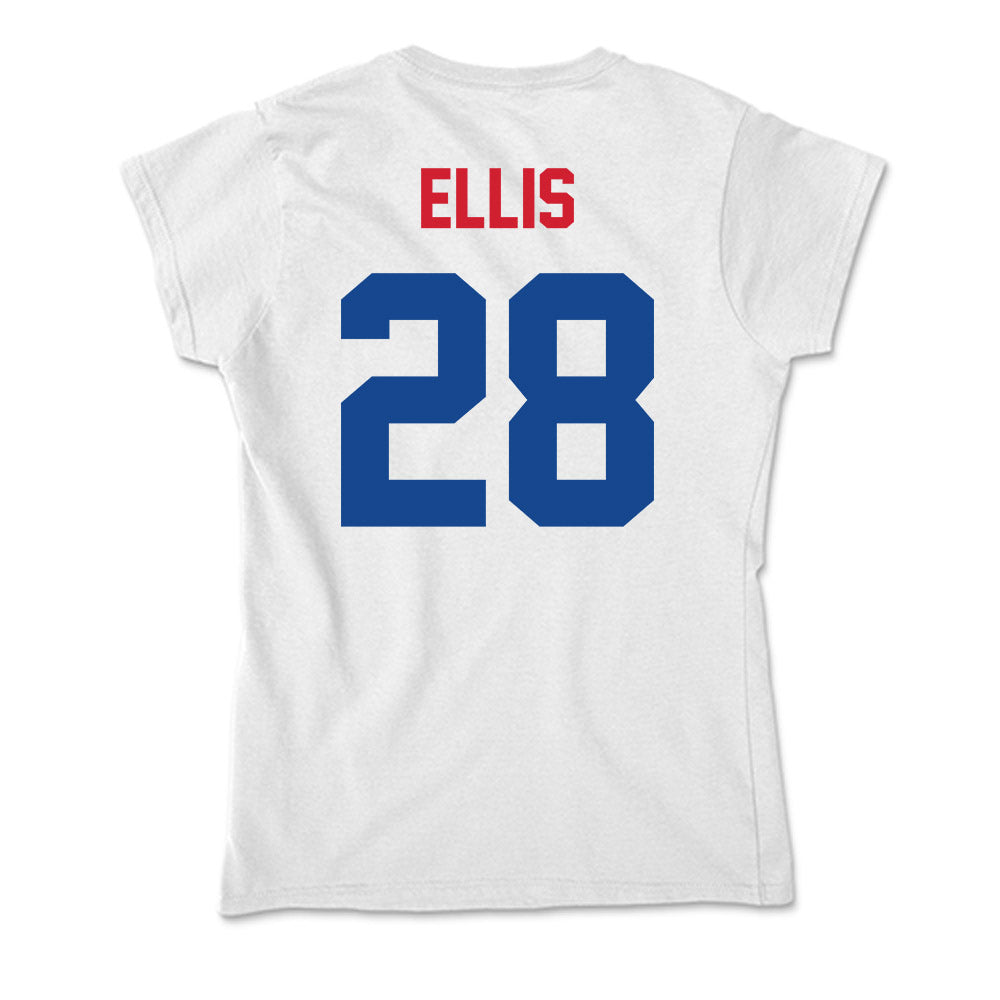 SMU - NCAA Men's Soccer : Anden Ellis - Soft Style Women’s T-Shirt-1
