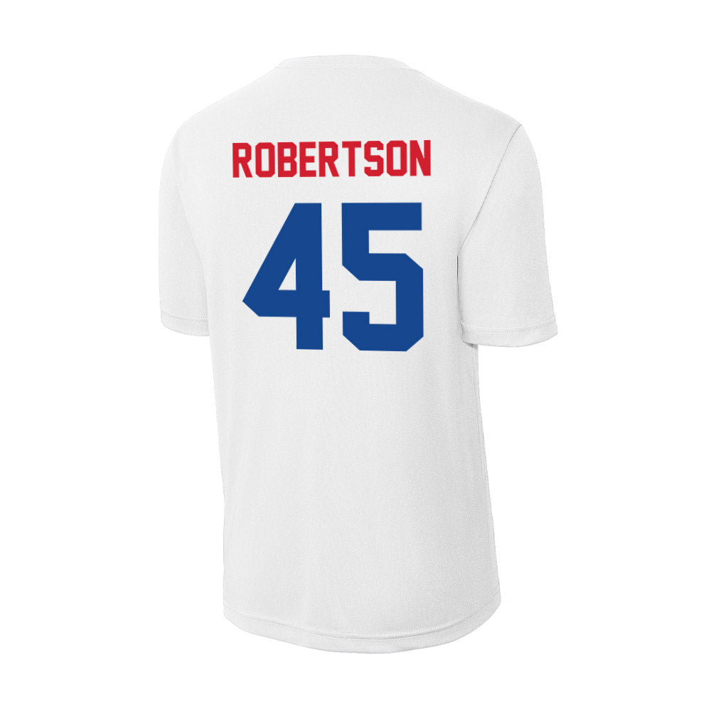 SMU - NCAA Football : Isaiah Robertson - Activewear T-Shirt-1