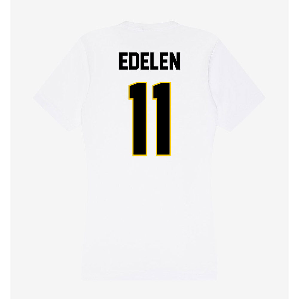 Centre College - NCAA Women's Basketball : Ka'Niah Edelen - Women's V-Neck T-Shirt-1