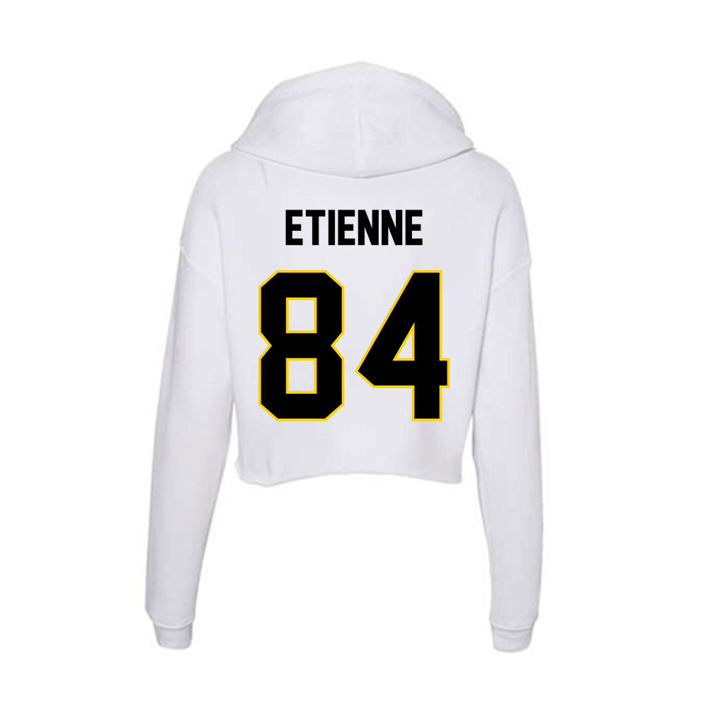 Centre College - NCAA Football : Jaiden Etienne - Women's Crop Fleece Hoodie-1