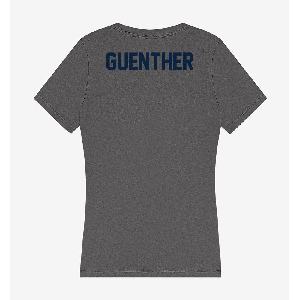 Xavier - NCAA Men's Swimming & Diving : Zakary Guenther - Women's V-Neck T-Shirt-1