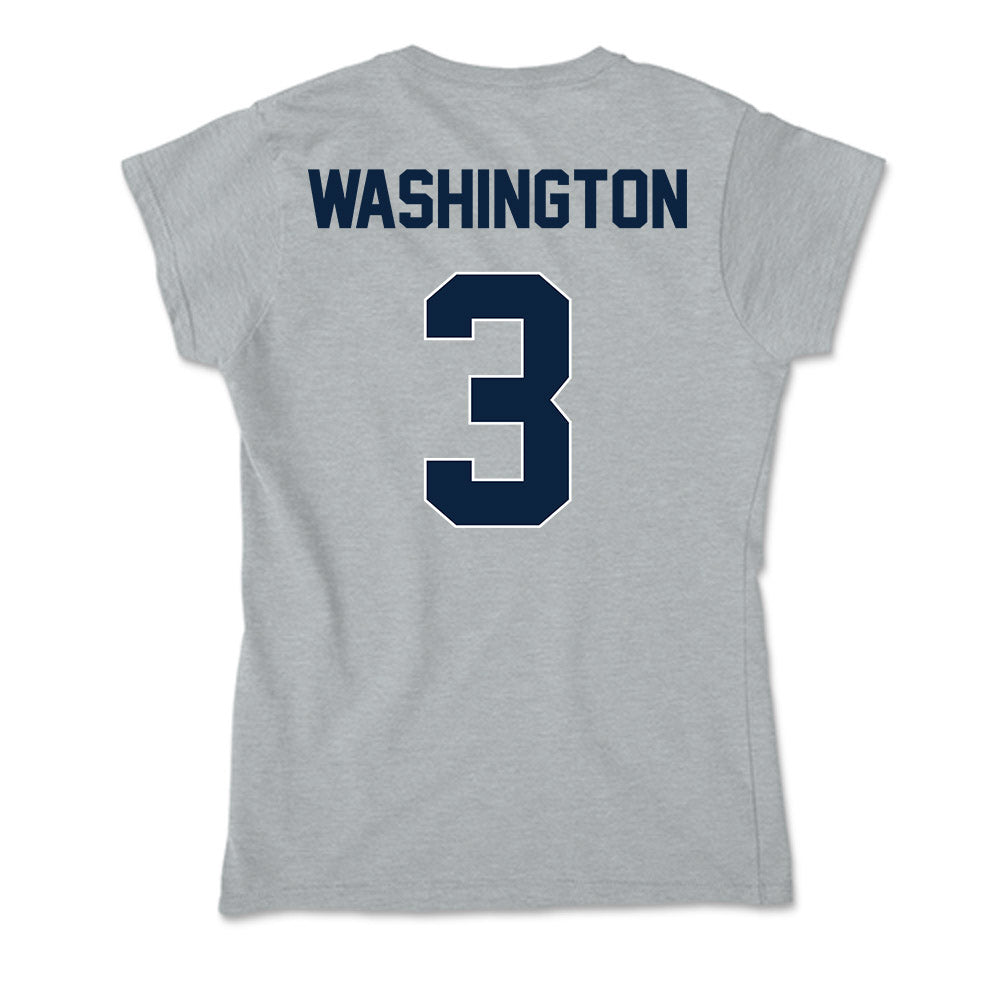 Xavier - NCAA Men's Basketball : Tru Washington - Soft Style Women’s T-Shirt-1