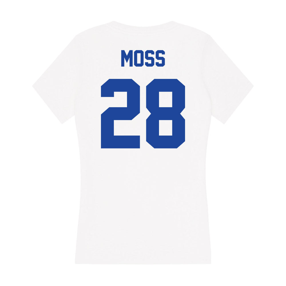 Georgia State - NCAA Football : Phoenix Moss - Women's V-Neck T-Shirt-1