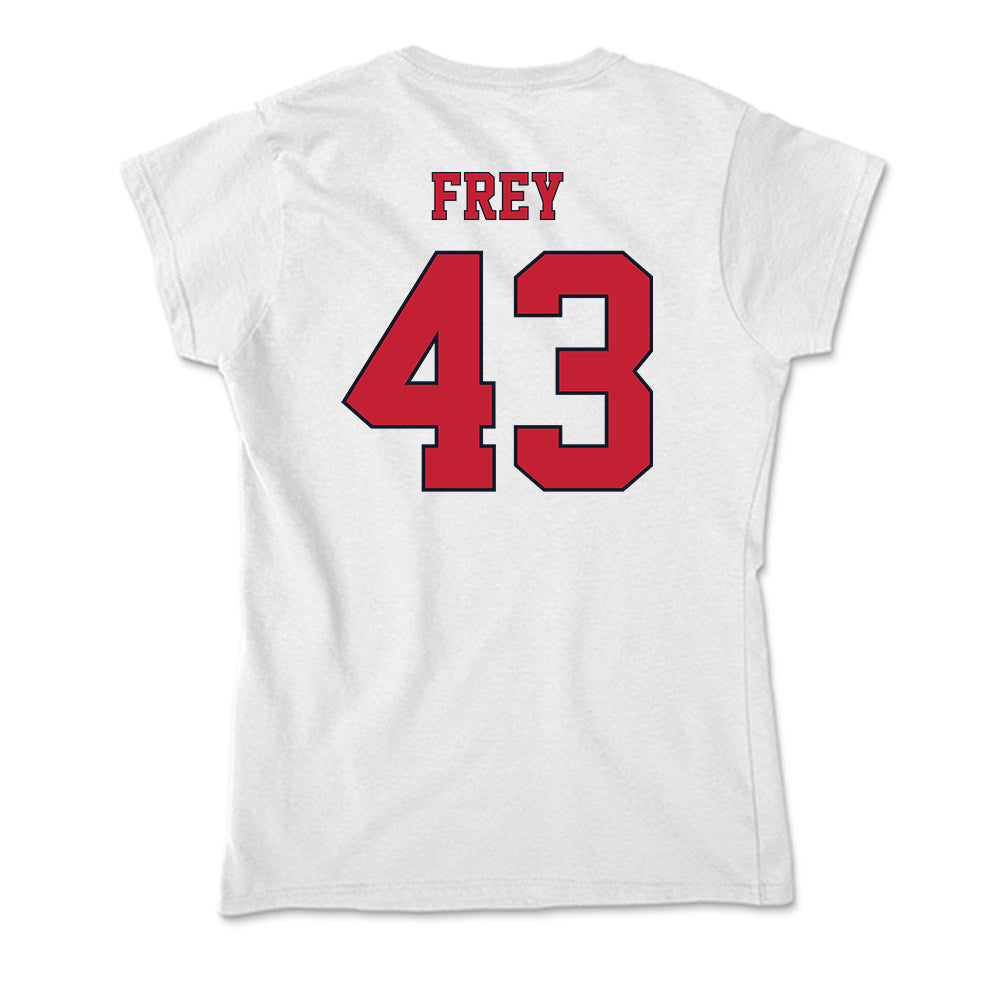 St. Johns - NCAA Baseball : Ayden Frey - Soft Style Women’s T-Shirt-1