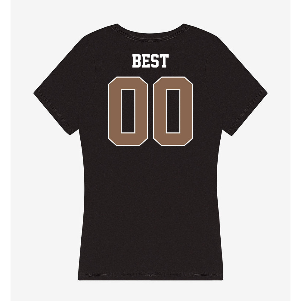 Coastal Carolina - NCAA Women's Soccer : Haley Best - Women's V-Neck T-Shirt-1