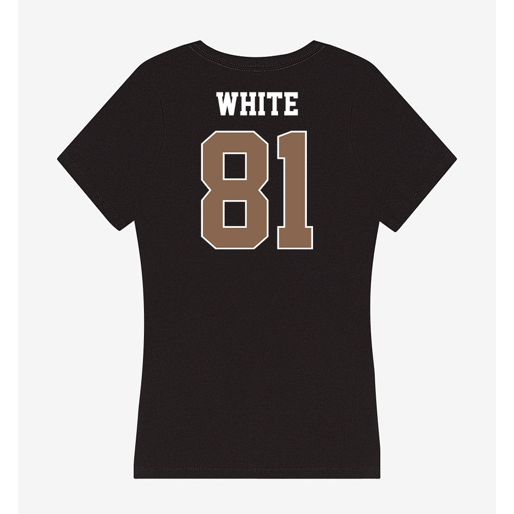 Coastal Carolina - NCAA Football : Dwayne White - Women's V-Neck T-Shirt-1