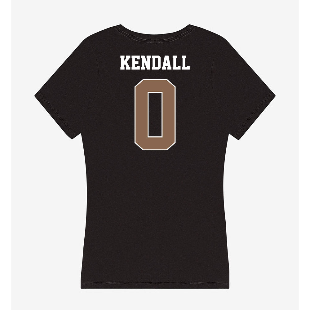 Coastal Carolina - NCAA Softball : Leah Kendall - Women's V-Neck T-Shirt-1