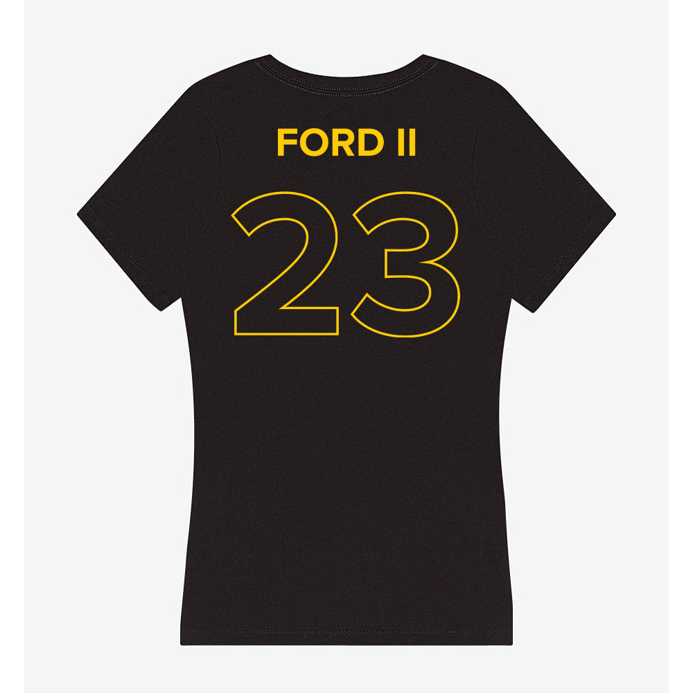 Towson - NCAA Football : JaVon Ford II - Women's V-Neck T-Shirt-1