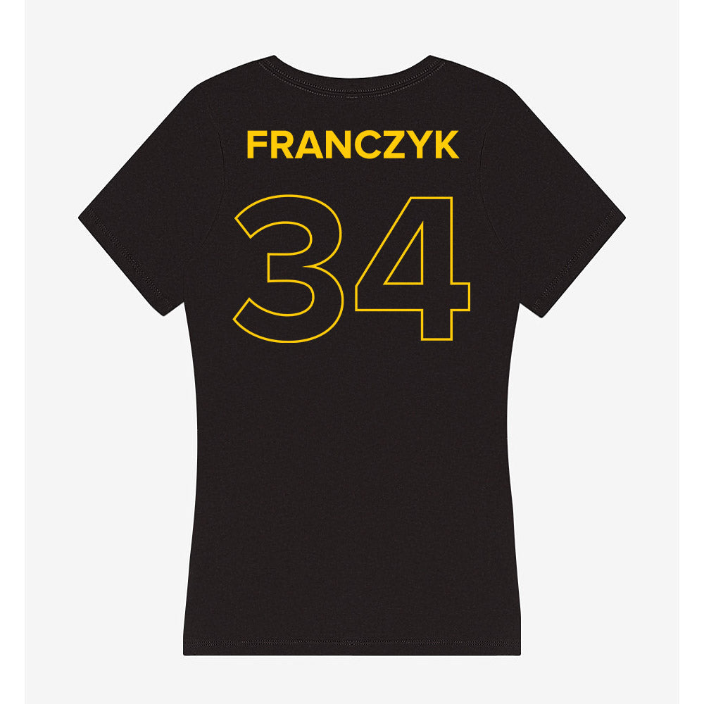 Towson - NCAA Softball : Grace Franczyk - Women's V-Neck T-Shirt-1