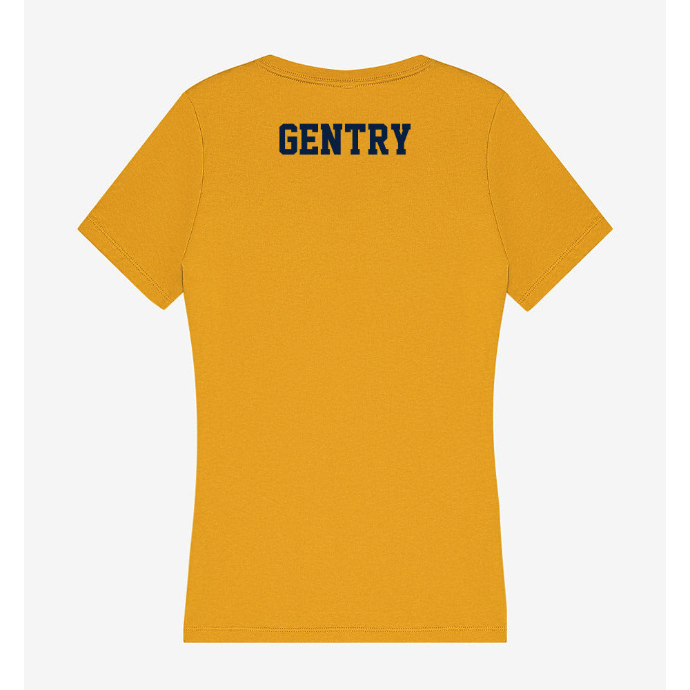 AU - NCAA Acrobatics & Tumbling : Maya Gentry - Women's V-Neck T-Shirt-1