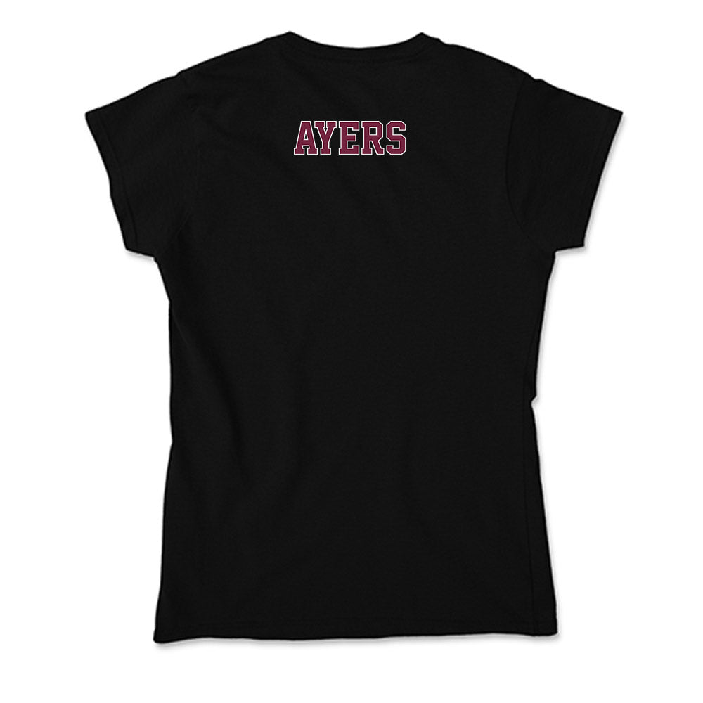 Fordham - NCAA Men's Swimming & Diving : Alex Ayers - Soft Style Women’s T-Shirt-1