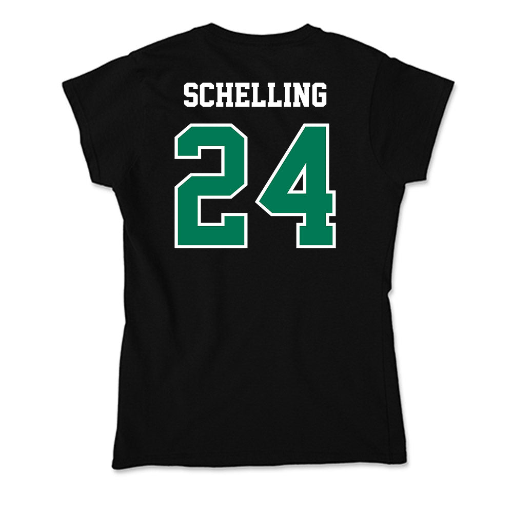 Northeastern State - NCAA Football : Jordan Schelling - Soft Style Women’s T-Shirt-1