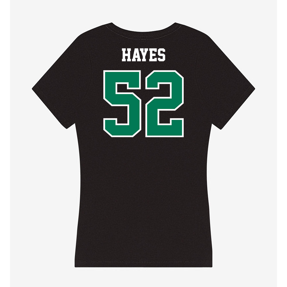 Northeastern State - NCAA Football : CMariyun Hayes - Women's V-Neck T-Shirt-1