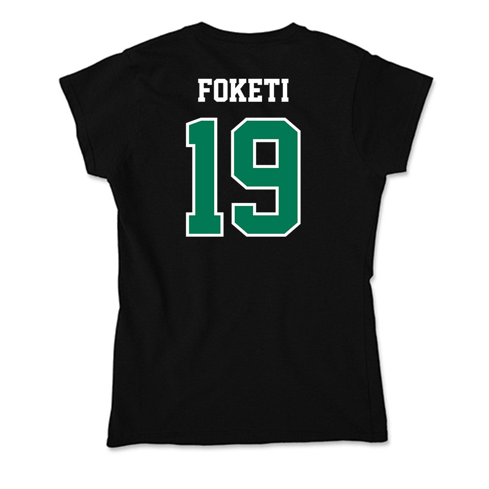Northeastern State - NCAA Football : Mo Foketi Foketi - Soft Style Women’s T-Shirt-1