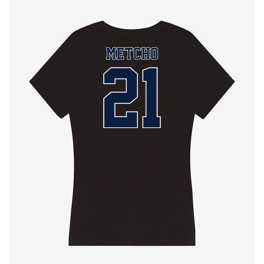 Nevada - NCAA Baseball : Jack Metcho - Women's V-Neck T-Shirt-1
