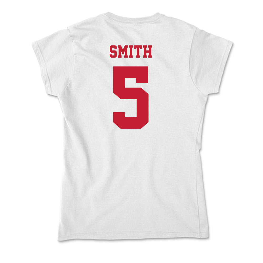 Ball State - NCAA Football : Jabari Smith - Classic Shersey Soft Style Women’s T-Shirt-1