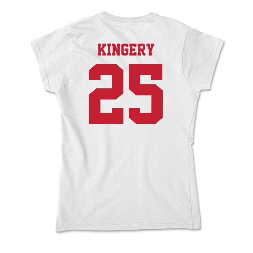 - NCAA Women's Basketball : Grace Kingery - Classic Shersey Soft Style Women’s T-Shirt-1