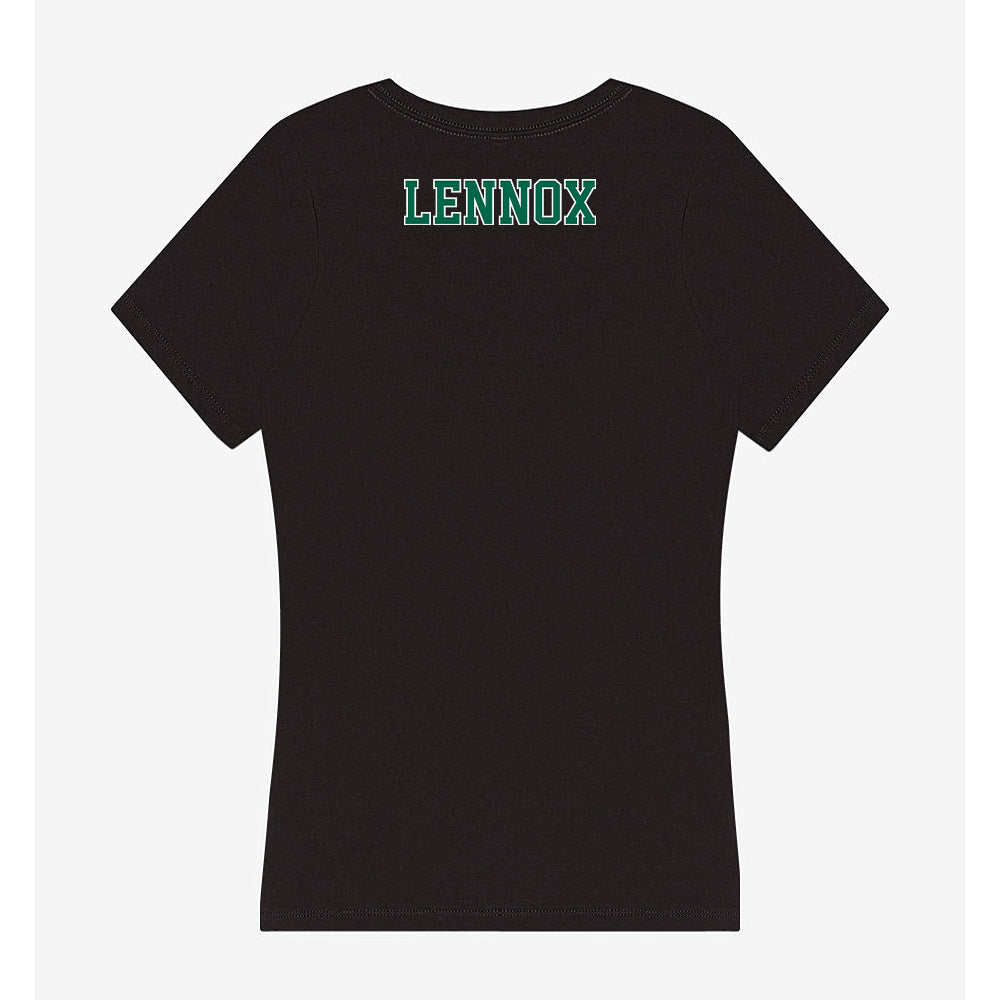 Tulane - NCAA Women's Swimming & Diving : Eliza Lennox - Women's V-Neck T-Shirt-1