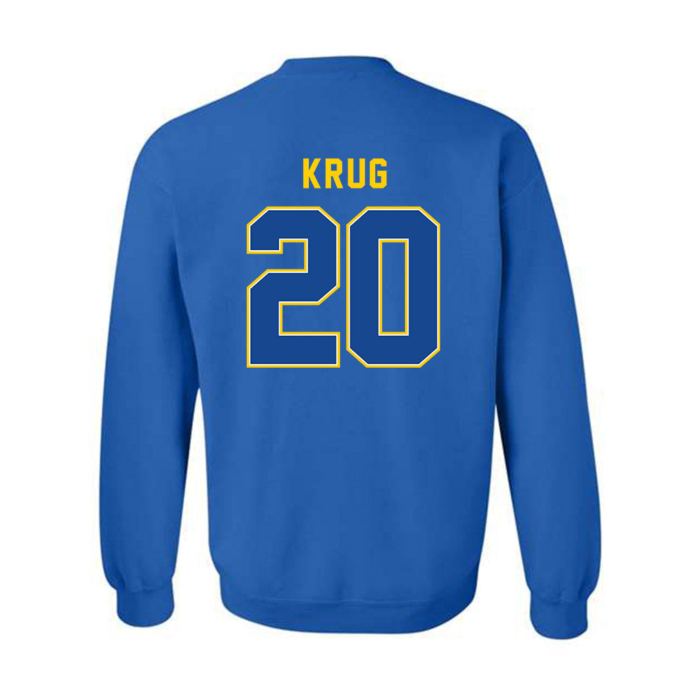 UAF - NCAA Men's Basketball : Jackson Krug - Classic Shersey Crewneck Sweatshirt-1