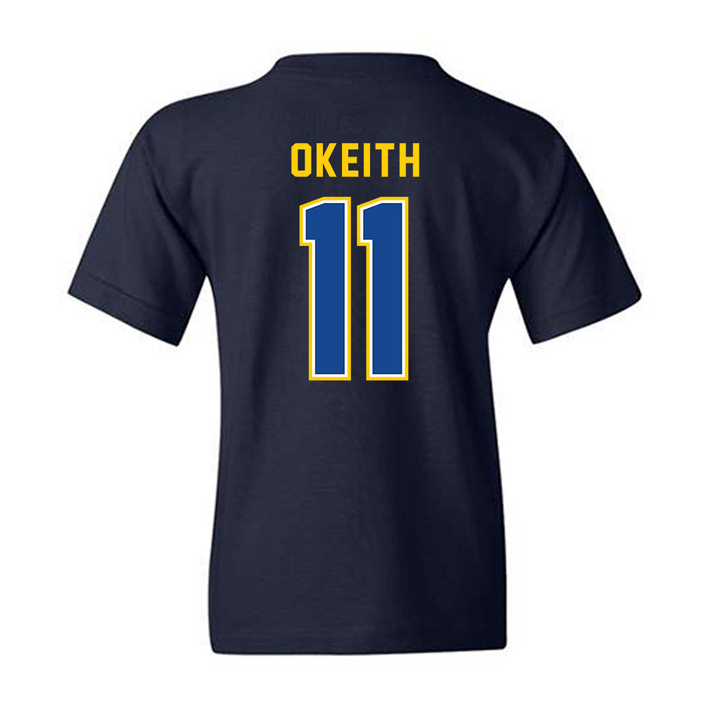 UAF - NCAA Men's Basketball : Jalai Okeith - Classic Shersey Youth T-Shirt-1