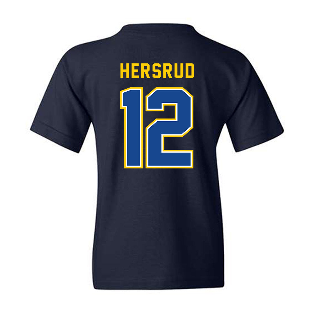 UAF - NCAA Men's Basketball : Jeremiah Hersrud - Classic Shersey Youth T-Shirt-1