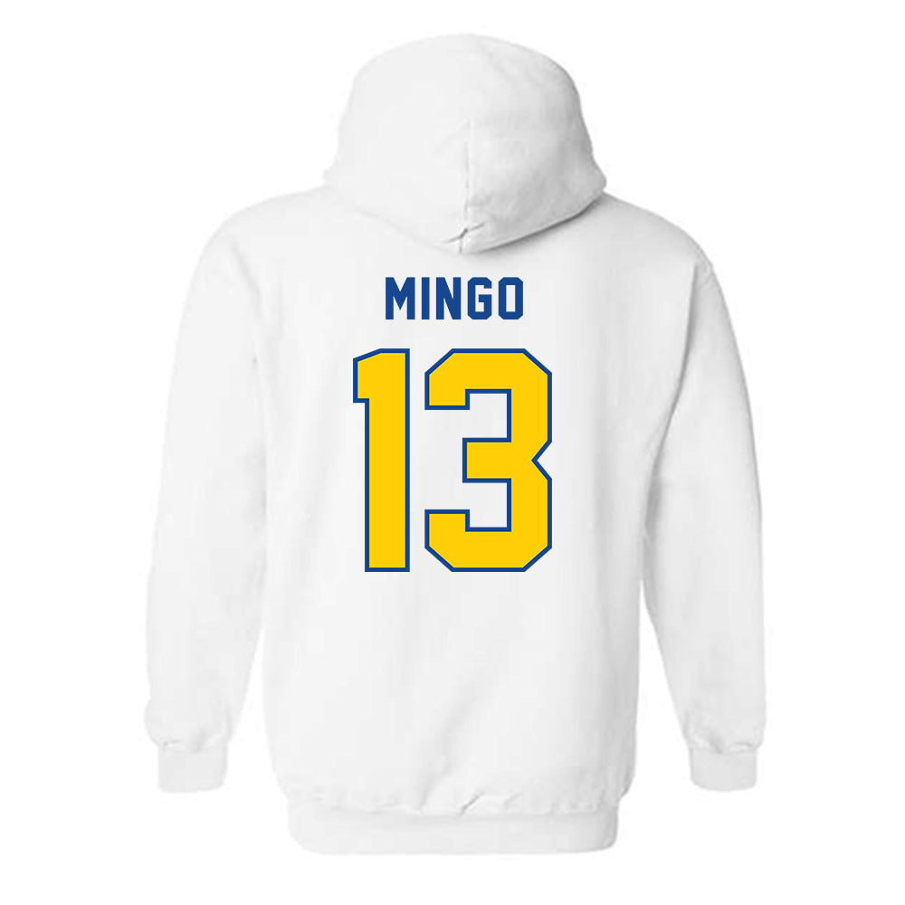UAF - NCAA Men's Basketball : Cortarius Mingo - Classic Shersey Hooded Sweatshirt-1