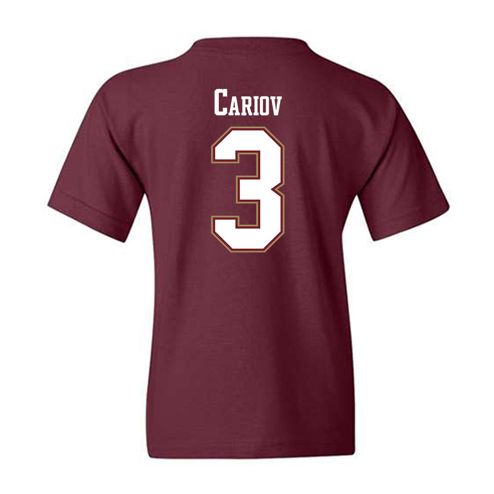 Charleston - NCAA Women's Tennis : Sia Cariov - Youth T-Shirt-1