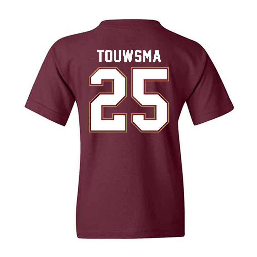 Charleston - NCAA Women's Soccer : Lucia Touwsma - Youth T-Shirt-1