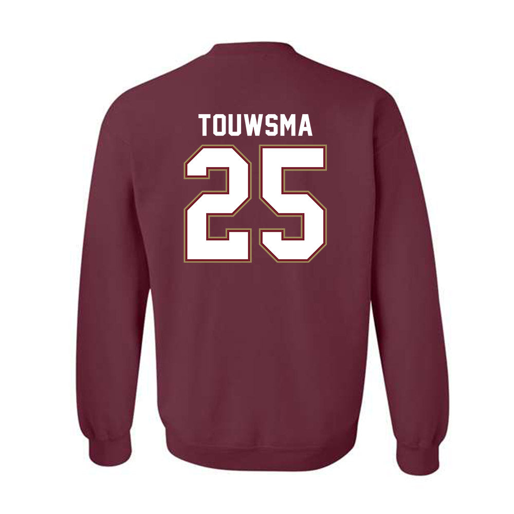 Charleston - NCAA Women's Soccer : Lucia Touwsma - Crewneck Sweatshirt-1
