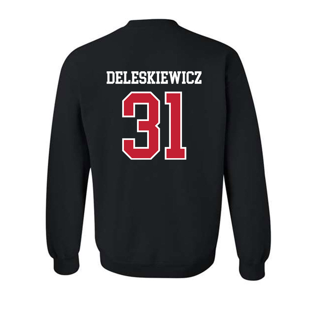 Northern Illinois - NCAA Baseball : Tyler Deleskiewicz - Crewneck Sweatshirt-1