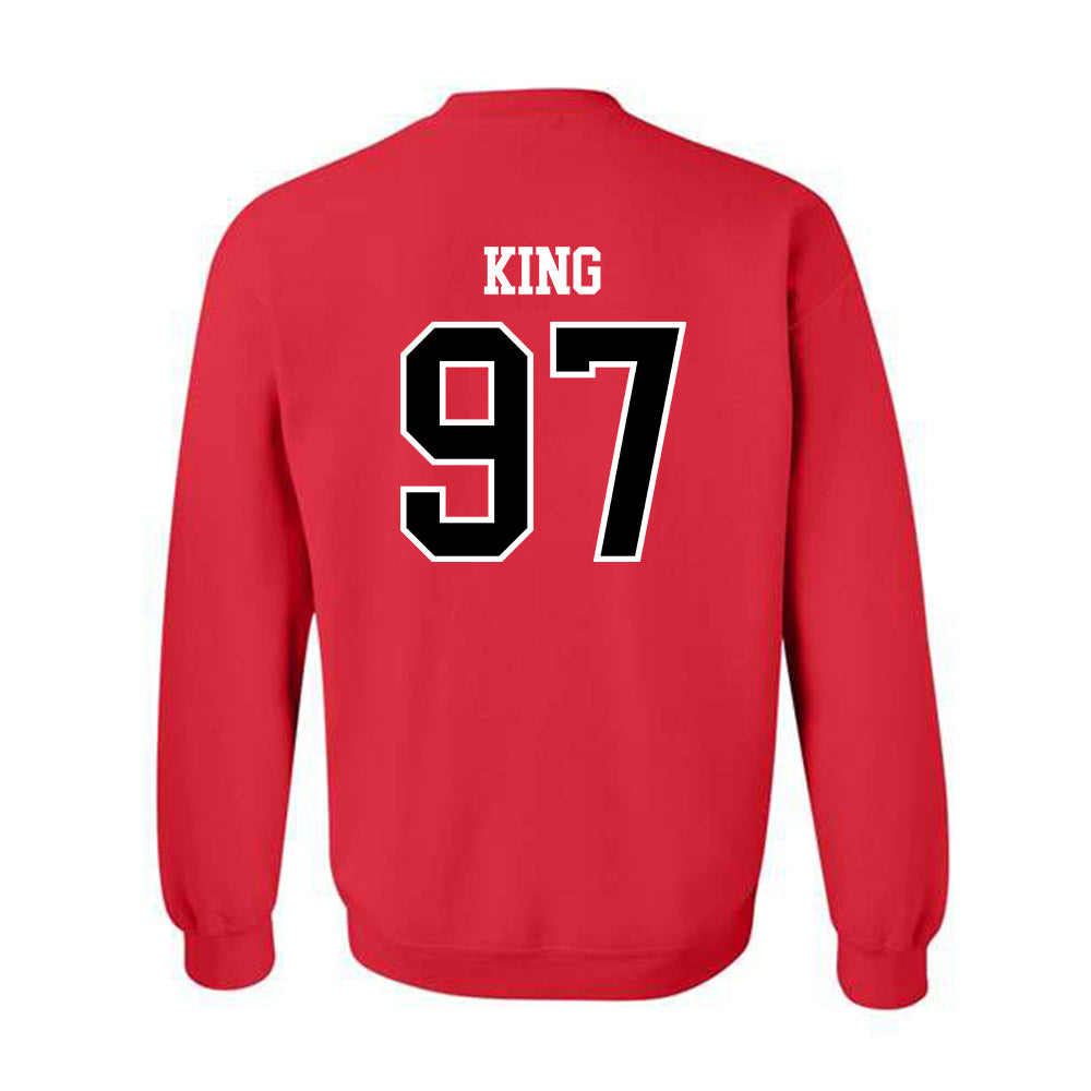 Northern Illinois - NCAA Football : JT KING - Crewneck Sweatshirt-1