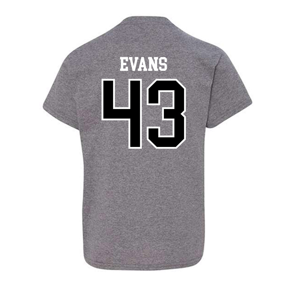 Northern Illinois - NCAA Football : Jason Evans - Youth T-Shirt-1