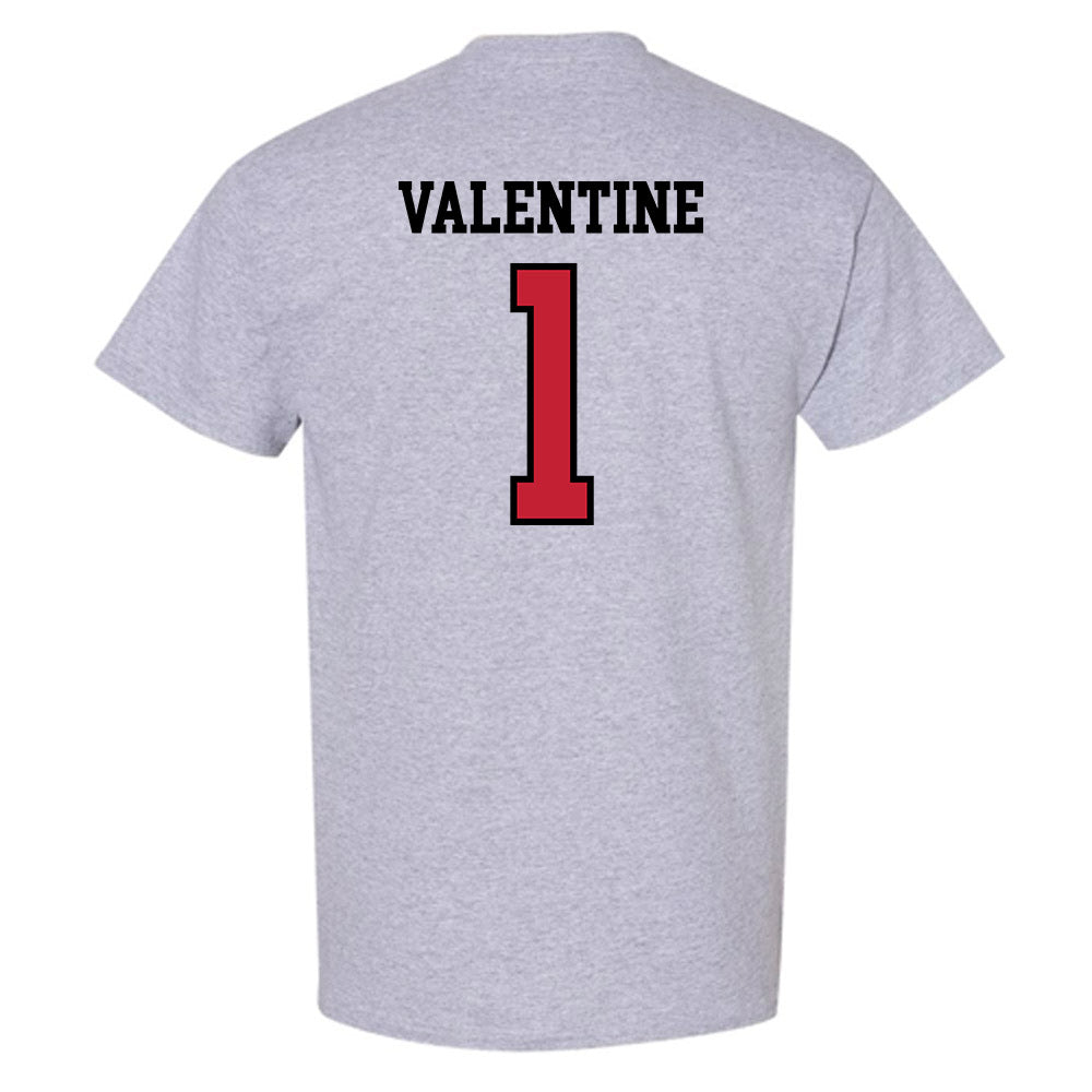 Northern Illinois - NCAA Men's Basketball : Makhai Valentine - Classic Shersey T-Shirt-1