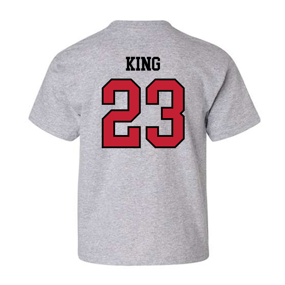 Northern Illinois - NCAA Football : Deacon King - Classic Shersey Youth T-Shirt-1