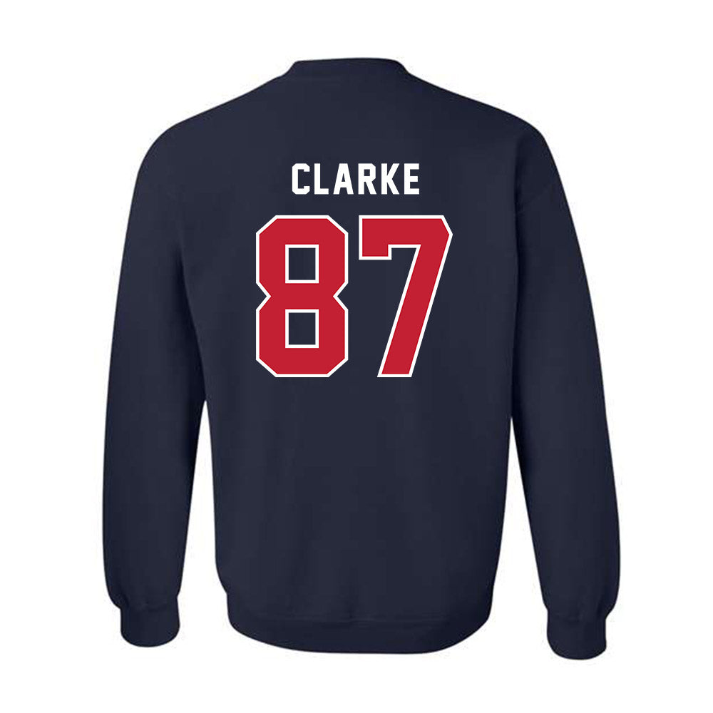 Richmond - NCAA Football : Sean Clarke - Classic Shersey Crewneck Sweatshirt-1