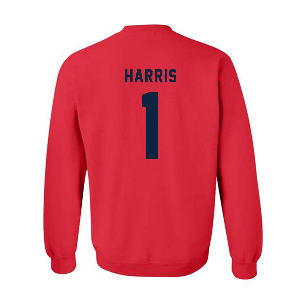 Richmond - NCAA Men's Lacrosse : Hunter Harris - Classic Shersey Crewneck Sweatshirt-1