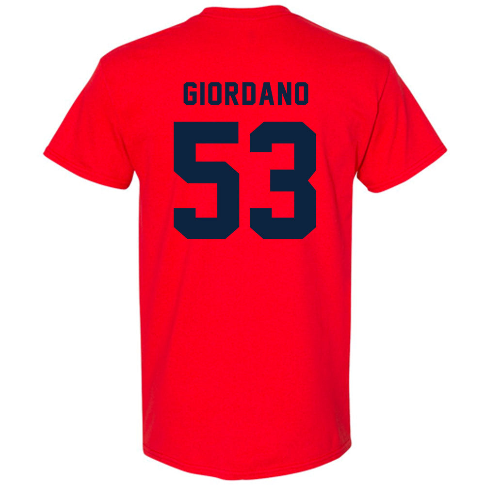 Richmond - NCAA Baseball : Joey Giordano - Classic Shersey T-Shirt-1