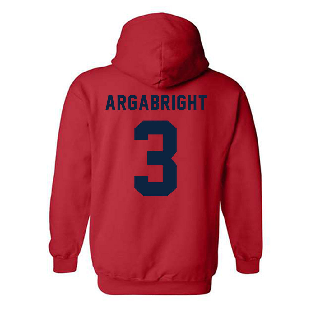 Richmond - NCAA Men's Basketball : Aiden Argabright - Classic Shersey Hooded Sweatshirt-1