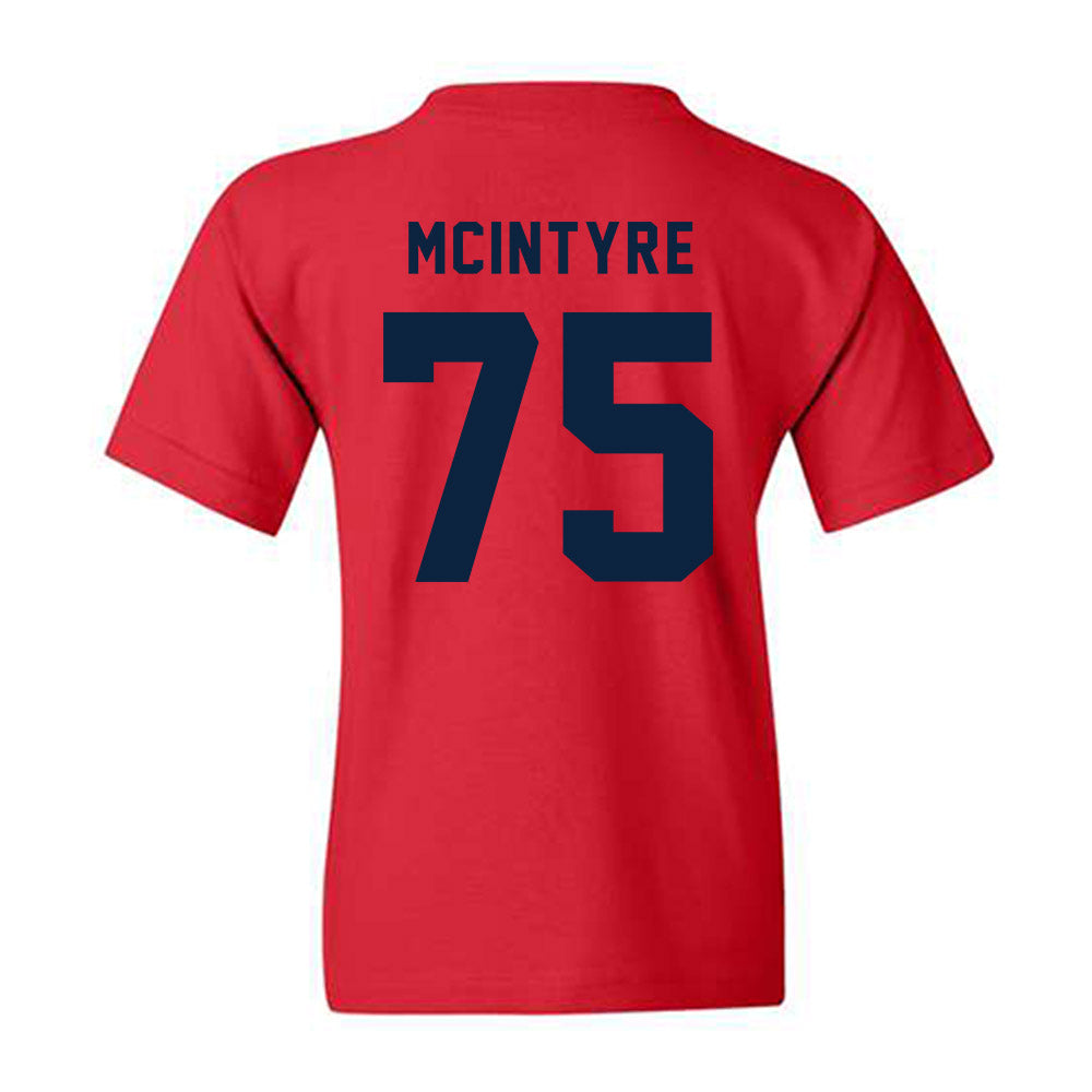 Richmond - NCAA Football : Brady McIntyre - Classic Shersey Youth T-Shirt-1