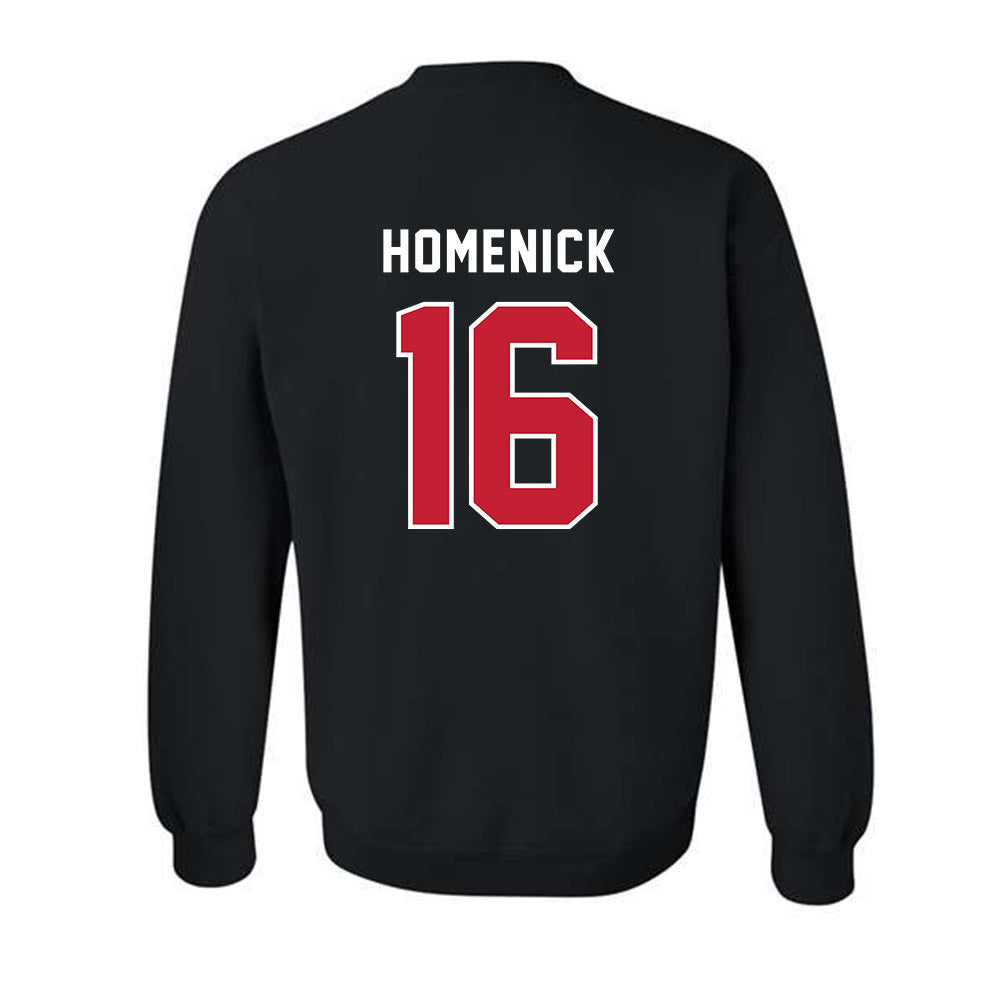 Richmond - NCAA Men's Basketball : Dylan Homenick - Classic Shersey Crewneck Sweatshirt-1
